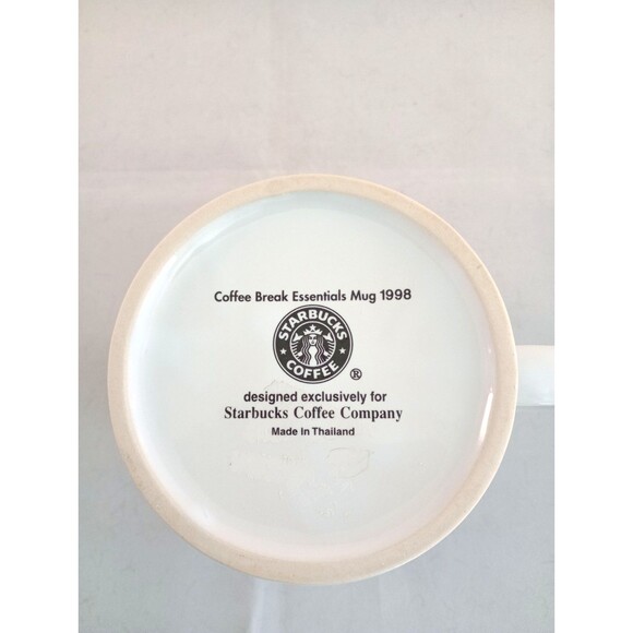 1998 Starbucks Coffee Break Essentials Coffee Cup Mug - Picture 6 of 6